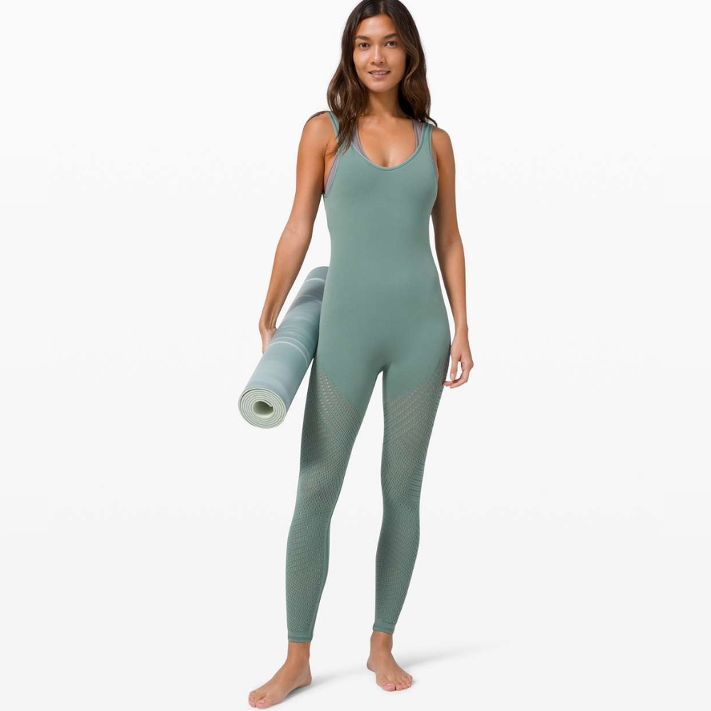 Lululemon Reveal Onesie *Digi RainTidewater Teal Size 4